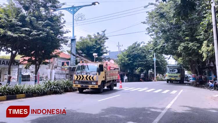 Arus Balik Lebaran, Dishub Kabupaten Probolinggo Pantau PJU di Jalan Protokol