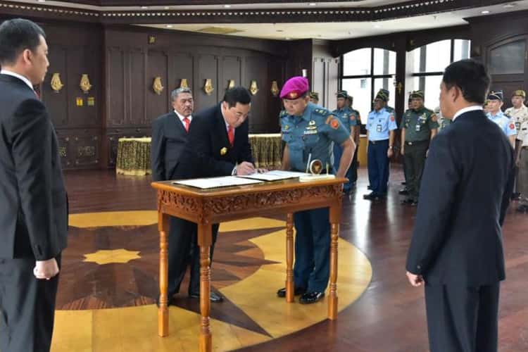 Marsma dr. Mukti Arja Berlian Menjabat Direktur Kesehatan Kuathan Kemhan RI