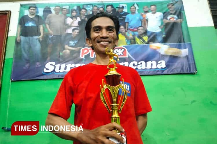 Andalan Tasikmalaya, Junjun 'Jun Sae Yuk' Moncer di Kejuaraan Tenis Meja PTM Surya Kencana