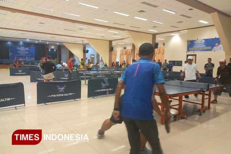 Perebutkan Total Hadiah Rp34 Juta, Tenis Meja Bontang Open Ditutup Malam Ini