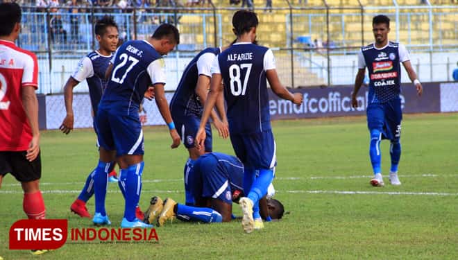 Tanpa Penonton, Arema FC Incar Papan Atas