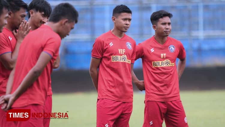 Arema FC Bicara Kans Tiga Pemain Lokal Pendatang Baru