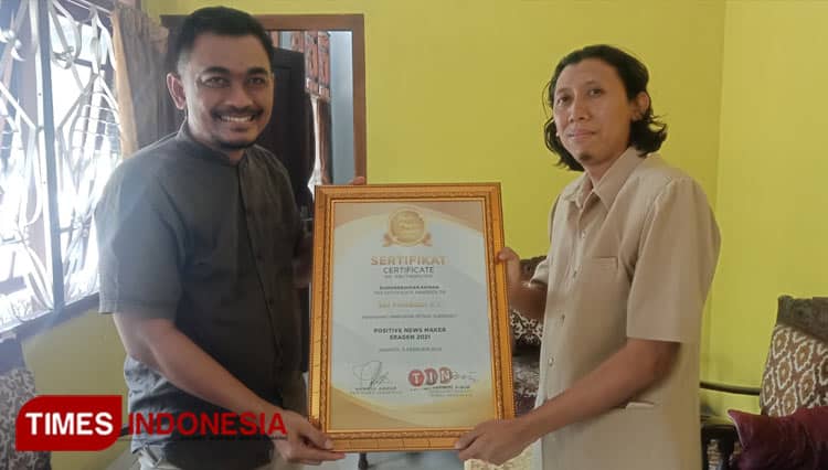 Positive News Maker Sragen, Penasihat Himpunan Pemuda Tani Sukowati: TIMES Indonesia Harus Jadi Rujukan Masyarakat