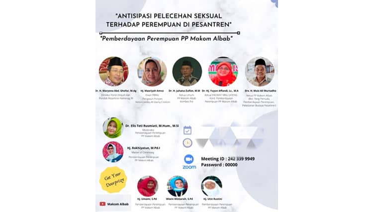 Makom Albab Terus Mendorong Upaya Terciptanya Keamanan dan Kenyamanan Santri