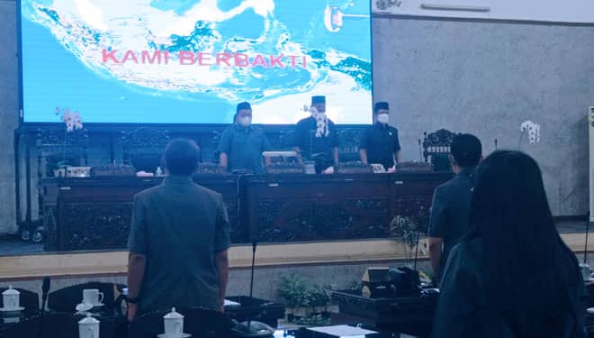DPRD Kabupaten Tegal Sahkan Alat Kelengkapan