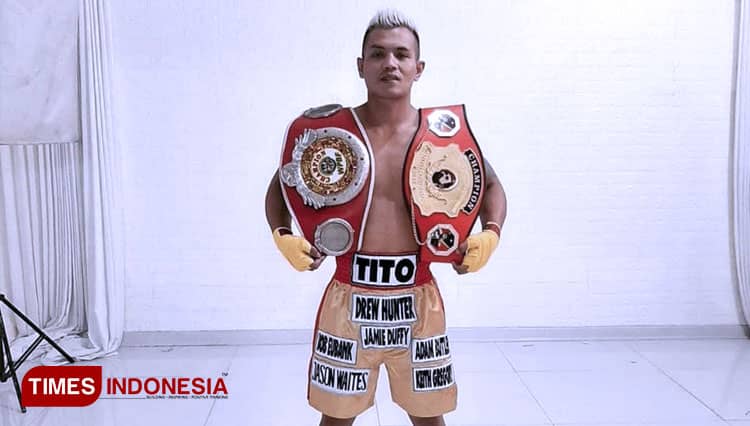 Profil Hero Tito, Petinju Asal Dusun Punya Prestasi Dunia