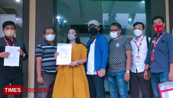Ferari Jatim Dampingi Korban Viral Blast Global Lapor ke Polda Jatim