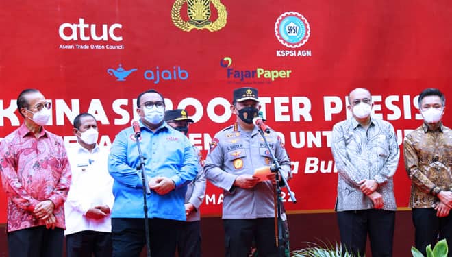 Kapolri: Buruh Harus dalam Kondisi Optimal Hadapi Omicron
