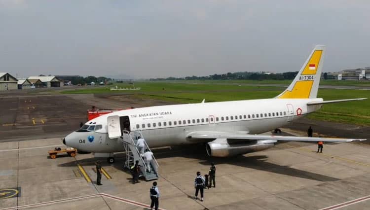 Force Down Pesawat Asing Dipaksa Turun TNI AU