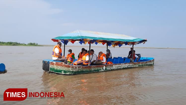 Prau Opak, Lokasi Ngabuburit Baru di Muara Sungai Opak