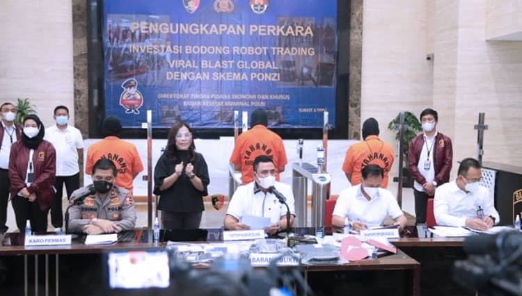 Bareskrim Polri Sita Uang Sponsor Viral Blast di Tiga Klub Sepakbola
