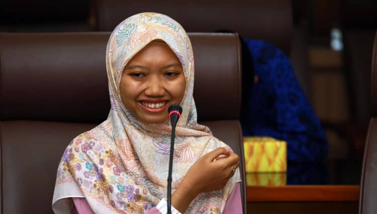 Rifdah Raih Juara 1 Hafalan Qur'an 30 Juz Internasional