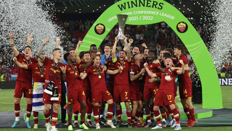 Juarai Europa Conference League, AS Roma Akhiri Paceklik Gelar