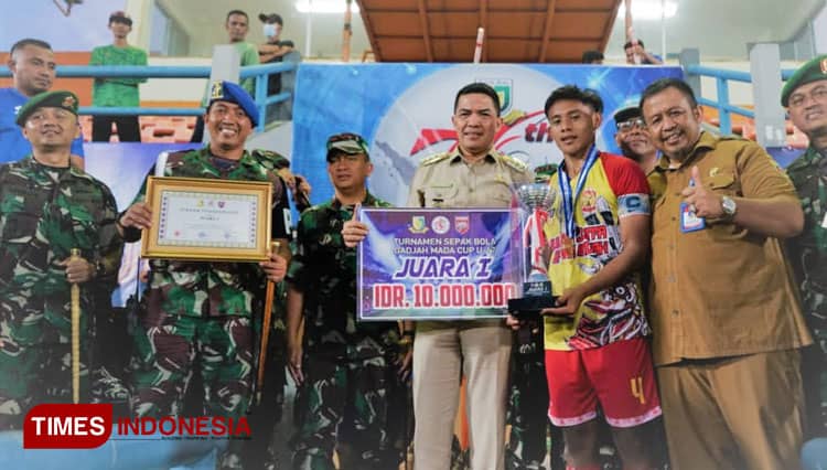 Hadiri Final Turnamen Gajah Mada Cup U-17, Andi Harun: Ajang Mencari Bibit Unggul