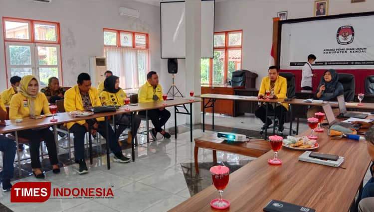 Tak Kunjung Ada Sosialisasi, DPD Partai Golkar Kendal Ajukan Audensi dengan KPU