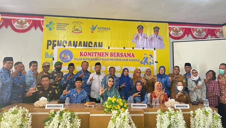 Pulau Taliabu Capai Progres Imunisasi Rubella Tertinggi di Malut