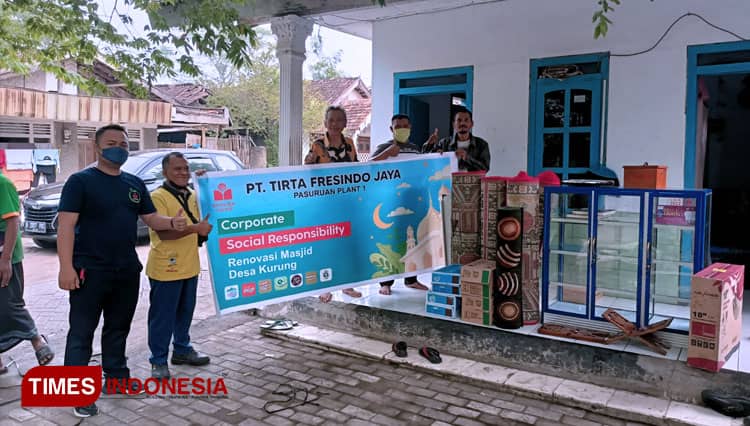Mayora Grup Sumbang Perlengkapan Tempat Ibadah