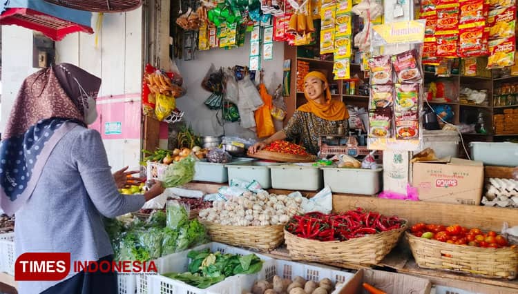 Harga Bumbu Dapur di Pasar Induk Banyuwangi Terus Melambung