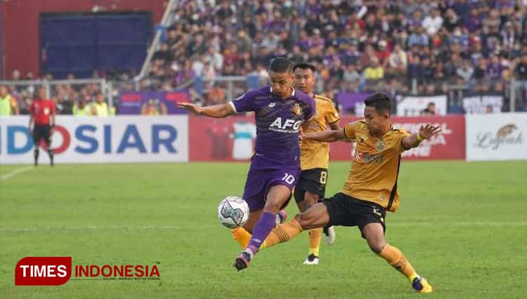 Main Perdana di Kandang, Persik Kediri Ditahan Imbang Bhayangkara FC 1-1