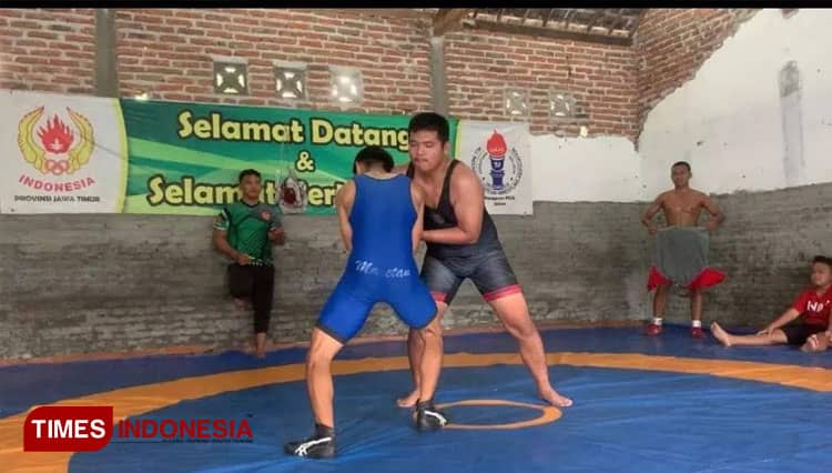 Asa Pegulat Padepokan Temenggungan Jaga Tradisi Medali di Porprov