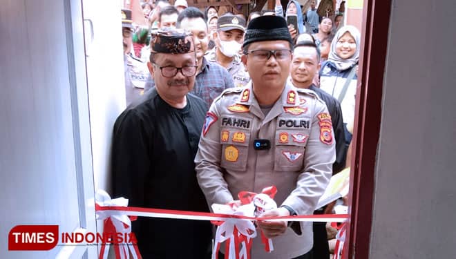 Kapolres Cirebon Kota Resmikan 8 Rutilahu yang Telah Direhab