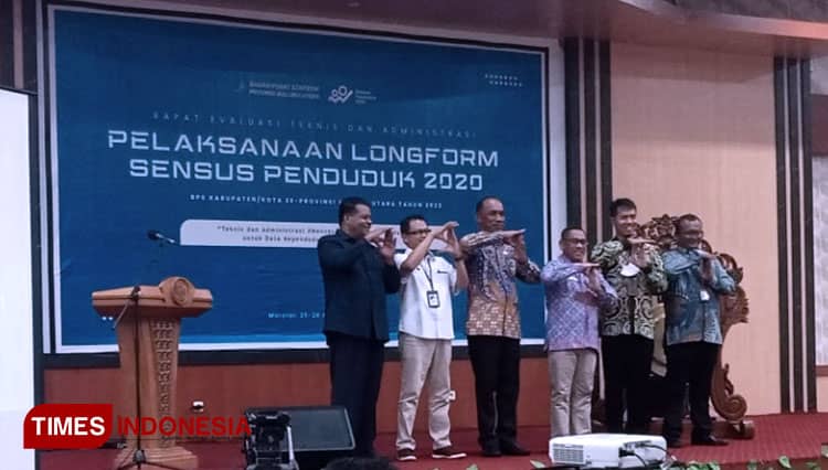 Pemkab Pulau Morotai Jadi Tuan Rumah Rapat Evaluasi Teknis BPS se-Maluku Utara