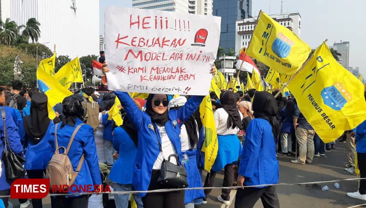 Demo Presiden Jokowi di Jakarta, Ini Empat Tuntutan PMII Soal Naiknya Harga BBM