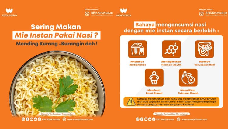 Apakah Anda Sering Makan Mie Pakai Nasi ?