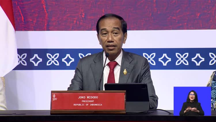 G20 Indonesia  اختتم رسميا الرئيس جوكووي على برنامج
