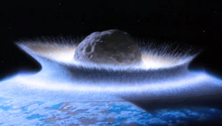 Tumbukan Asteroid Chicxulub Selain Memusnahkan Dinosaurus Juga Menimbulkan Tsunami Setinggi 1,5 km