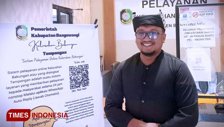 Kelurahan Bakungan Banyuwangi Punya Inovasi Tempongan, Pelayanan Cukup Lewat WA