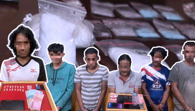 Tertidur Pulas, Pengedar Sabu dan Ganja di Abdya Aceh Ditangkap Polisi