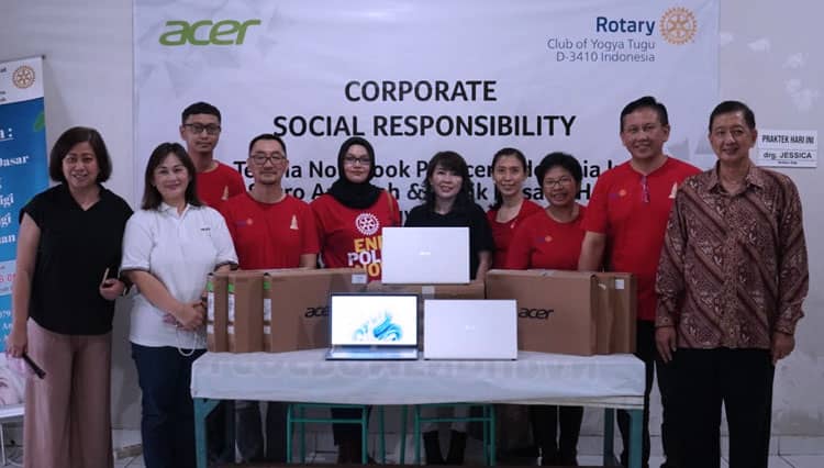 Dukung Layanan Kesehatan Acer Bantu Laptop Untuk Klinik Kesehatan di Yogyakarta
