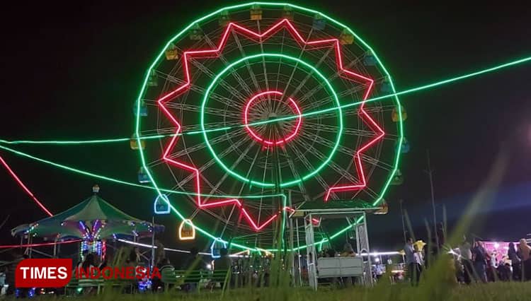 Rekreasi Asyik di Pasar Malam Modern Banyuwangi Night Amazing