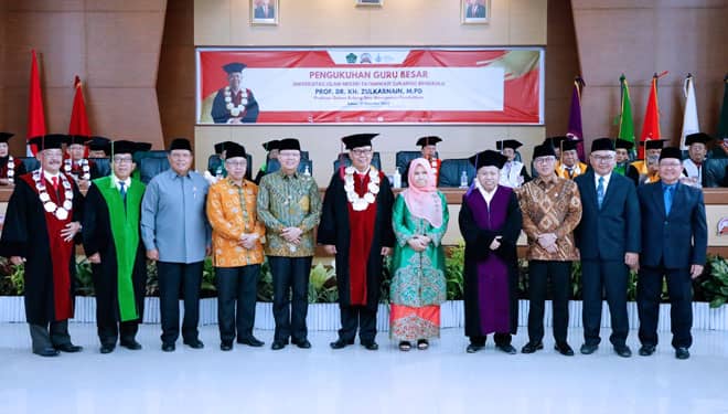 Prof Zulkarnain Jadi Guru Besar UIN Fatmawati Sukarno, Yandri Susanto: Beliau Sosok Inspirasi