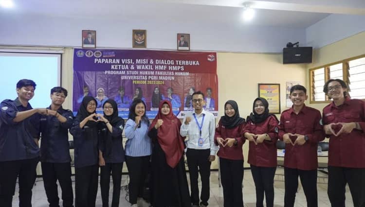 Jelang Pemilu, Caketum dan Waketum HMF-HMPS Hukum UNIPMA Sampaikan Visi Misi dan Dialog Terbuka