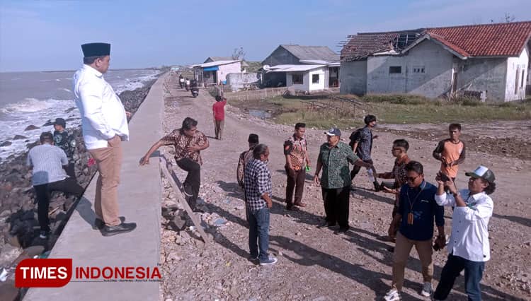 Tanggul Laut Akhiri Mimpi Buruk Banjir Rob di Eretan Kulon Indramayu