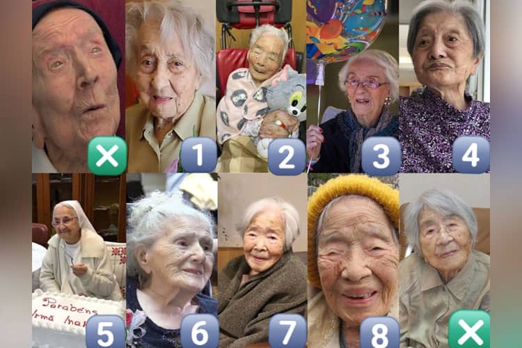 8 Deretan Wanita Tertua di Dunia, Banyak yang Berasal dari Asia