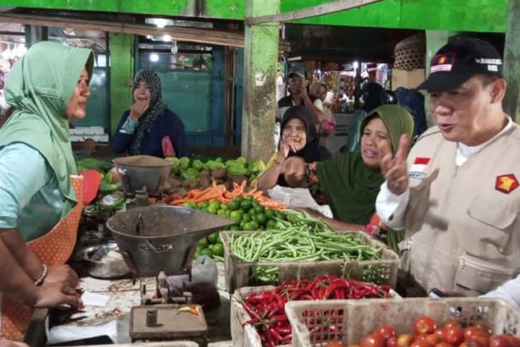 Ini Keluhan Pedagang Pasar Krembung Sidoarjo Pada Bambang Haryo