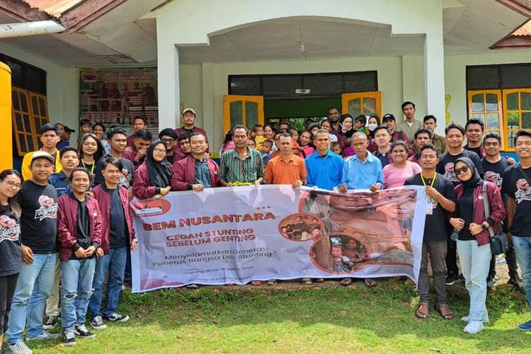 Gelar Pra - Temu Nasional XIV di NTT, BEM Nusantara Cegah Stunting Sebelum Genting