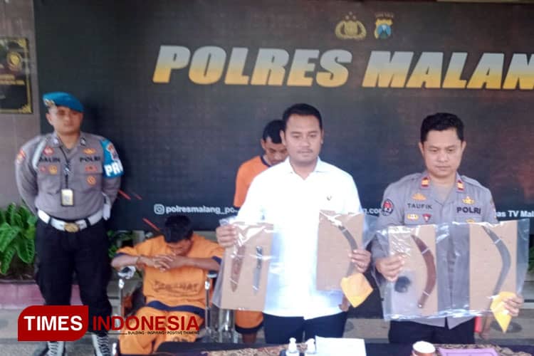 Polres Malang Amankan Dua Jambret Sadis di Dua TKP