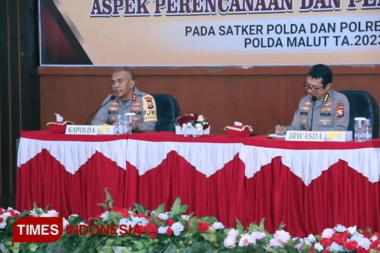 Polda Malut Gelar Taklimat Awal Audit Kinerja Itwasda Tahap I 2023