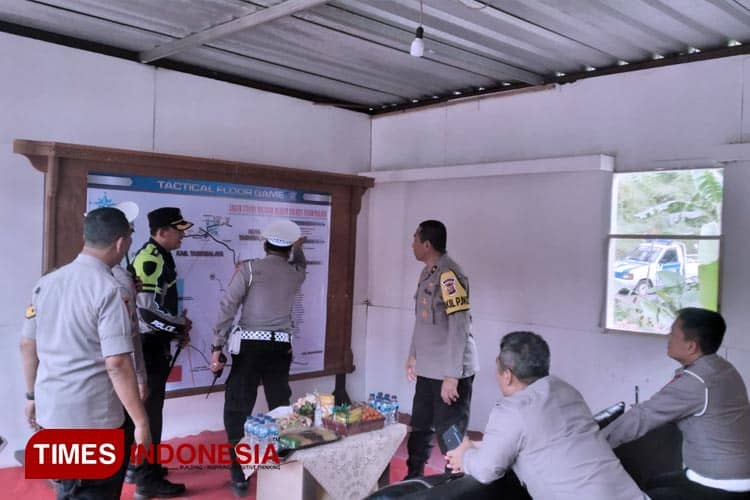 Polda Jabar Pastikan Kesiapan Sarana Prasarana di Jalur Salawu-Garut 