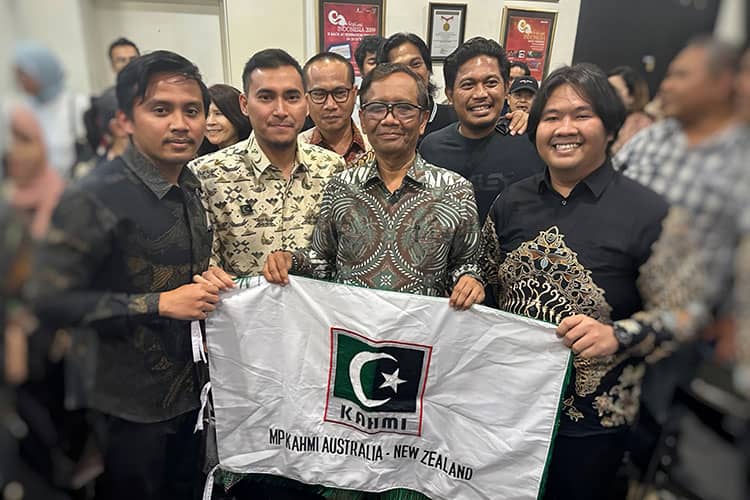 Menkopolhukam Bertemu Diaspora Indonesia di Australia Salah Satunya Abbadi Thalib Asal Desa Pandeglang