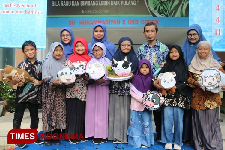 Siswa SD di Gresik Punya Cara Unik untuk Gemar Sedekah di Bulan Ramadan