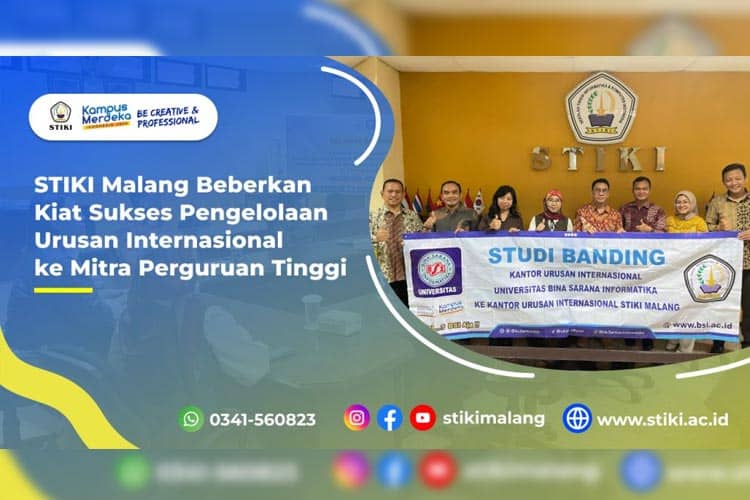 STIKI Malang Beberkan Kiat Sukses Pengelolaan Urusan Internasional ke Mitra Perguruan Tinggi