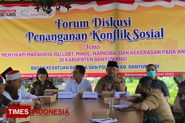 Bakesbangpol Banyuwangi Kampanye Cegah LGBT