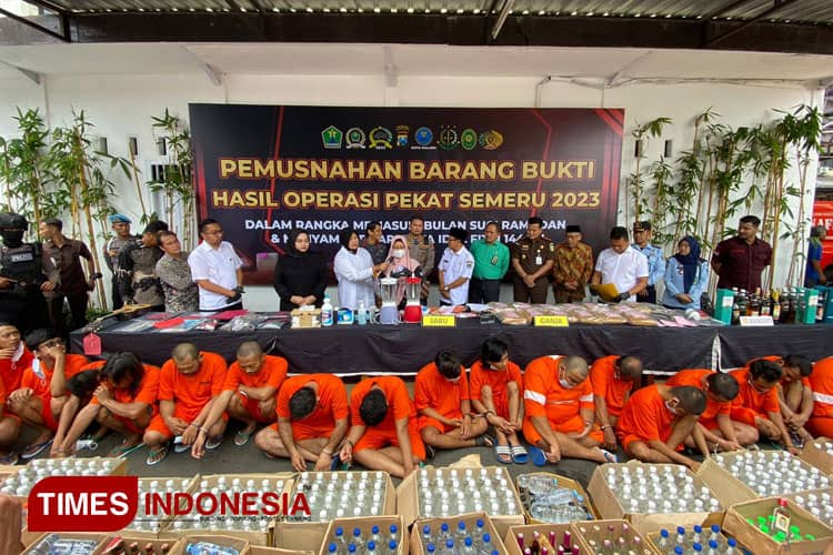Kota Malang Darurat Premanisme, Polisi Berhasil Tangani 412 Kasus