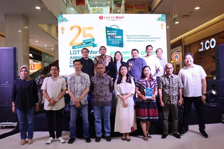 Ulang Tahun ke 25, LOTTE Mart Apresiasi Brand Paling Dicintai oleh Customer