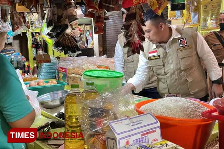 Pastikan Stok Sembako Tercukupi Saat Lebaran, Satgas Pangan Sidak Pasar